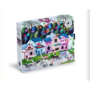 Buffalo Games Charles Wysocki Confection Street 1000 pc Jigsaw Puzzle Limited Ed